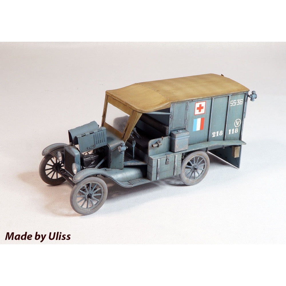 ICM 35661 1/35 Model T 1917 Ambulance WWI American Car 4823044404056