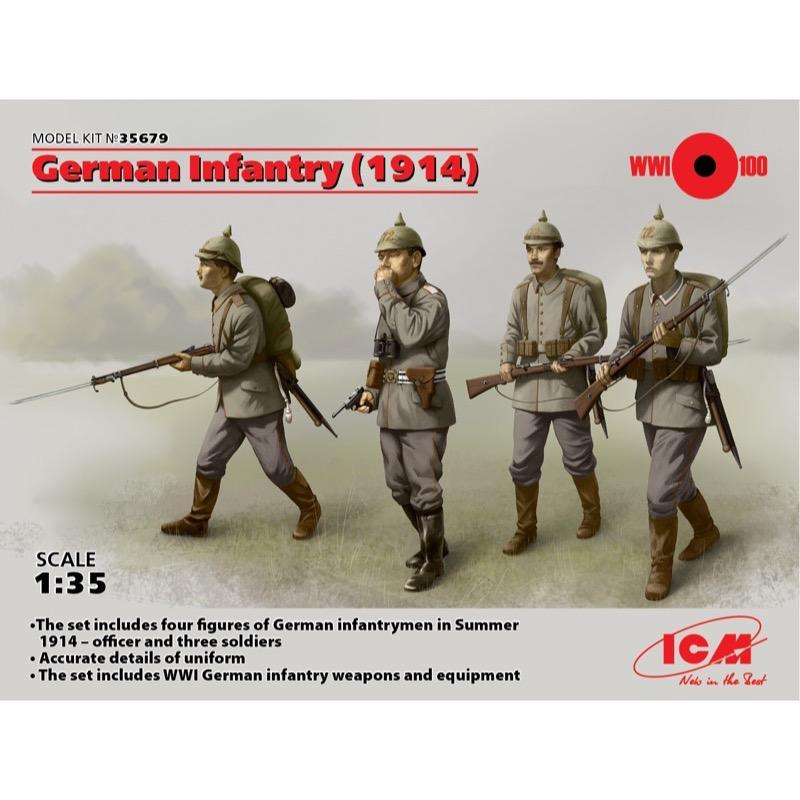 ICM 35679 1/35 German Infantry 1914