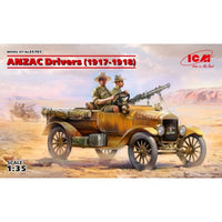 ICM 1/35 ANZAC Drivers 1917-1918 2 figures ICM-35707