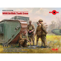 ICM 1/35 WWI British Tank Crew 4 Figures