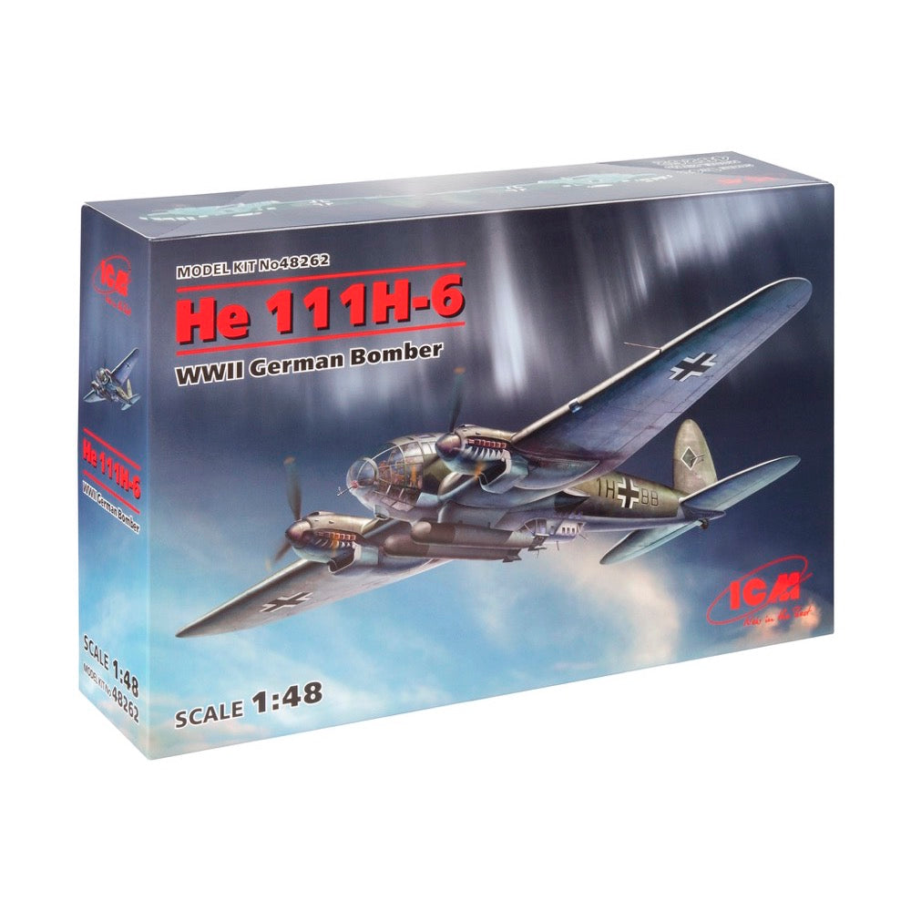 ICM 48262 1/48 Heinkel He 111H-6 WWII German Bomber