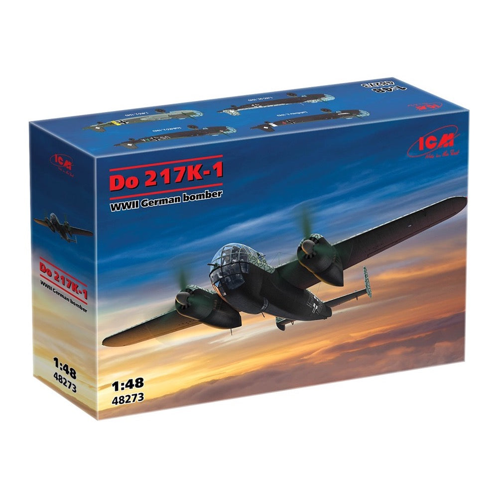 ICM 48273 1/48 Do 217 K-1 WW II German Bomber 4823044411269