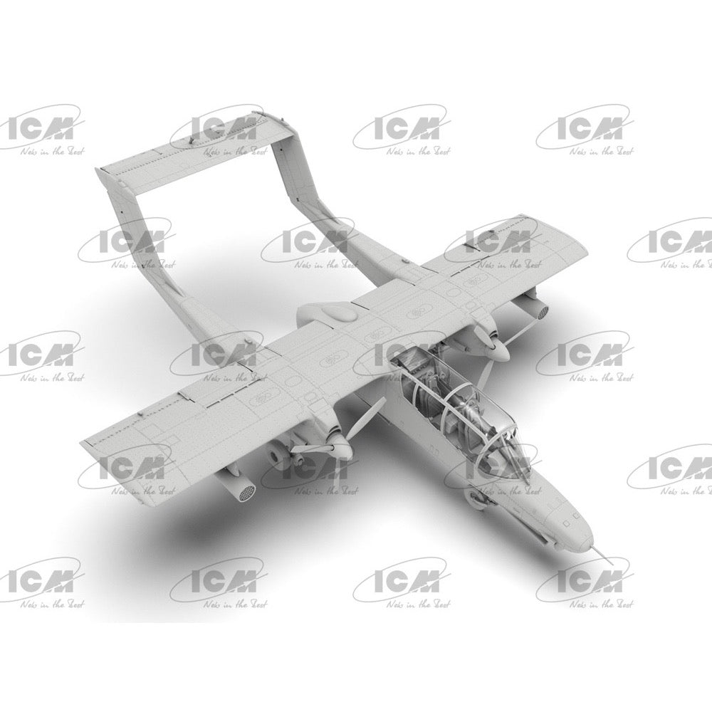 ICM 48306 1/48 Bronco OV-10D NOGS US Attack Aircraft 4823044411368