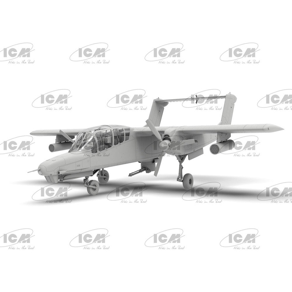ICM 48306 1/48 Bronco OV-10D NOGS US Attack Aircraft 4823044411368