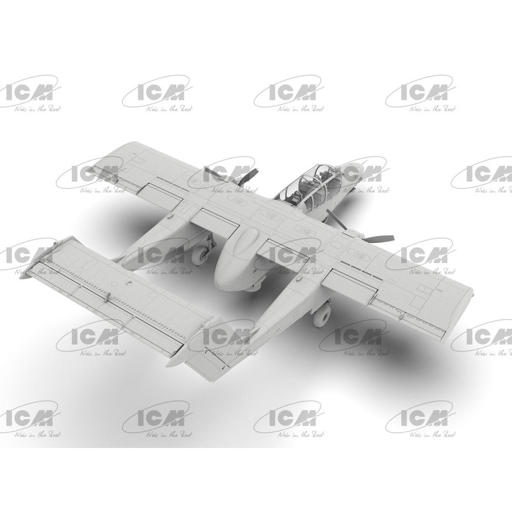 ICM 48306 1/48 Bronco OV-10D NOGS US Attack Aircraft 4823044411368