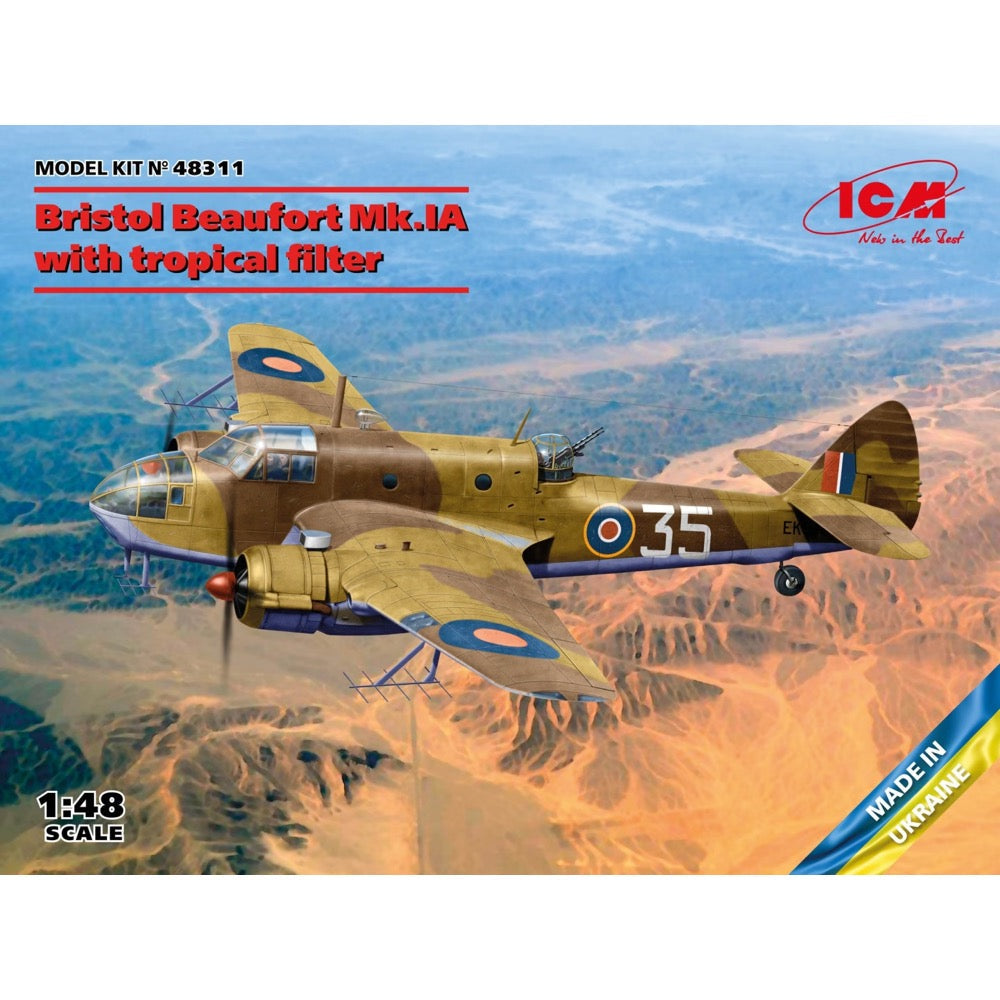 ICM 48311 1/48 Bristol Beaufort Mk IA With Tropical Filter