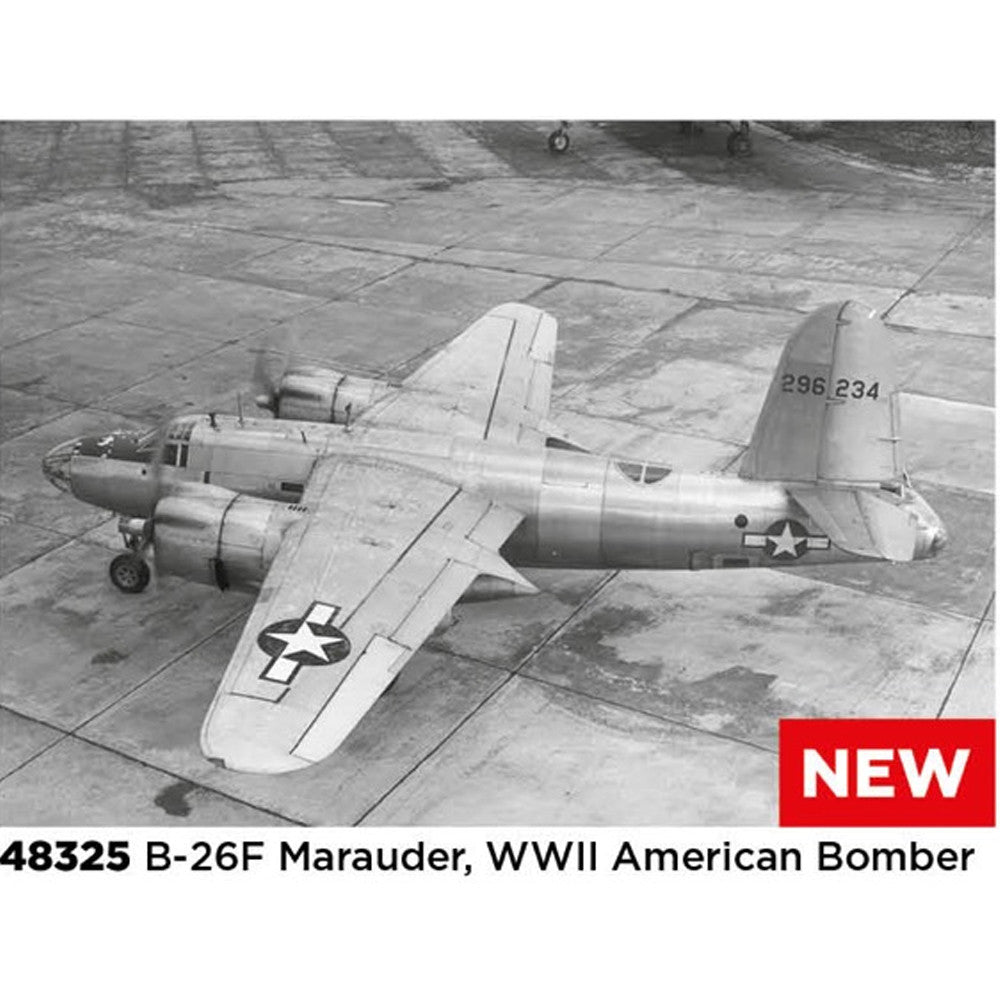 ICM 48325 1/48 US B-26F Marauder WWII American Bomber 4823044411337
