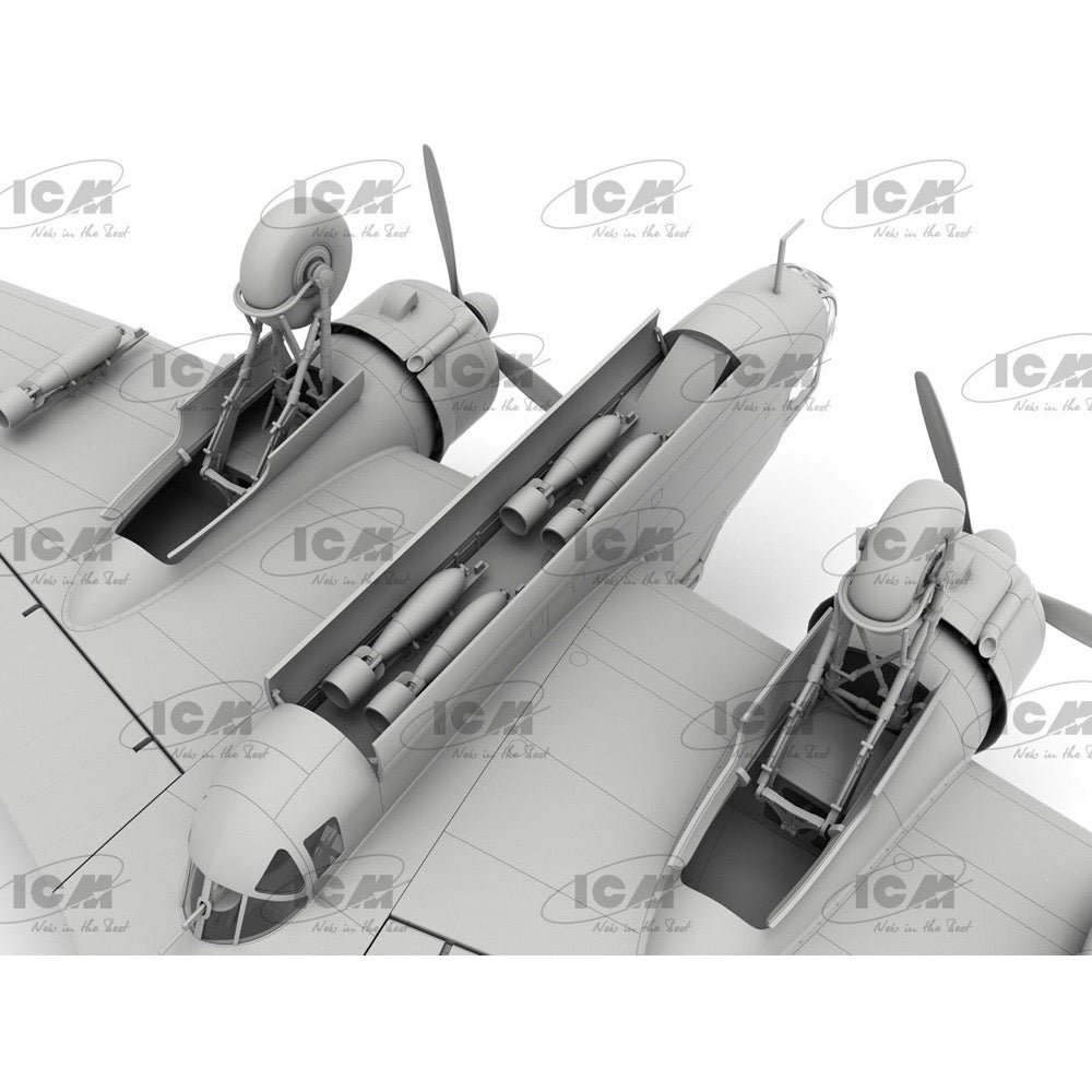 ICM 48352 1/48 HP.52 Hampden B.Mk.I WW II British Bomber 4823044411245