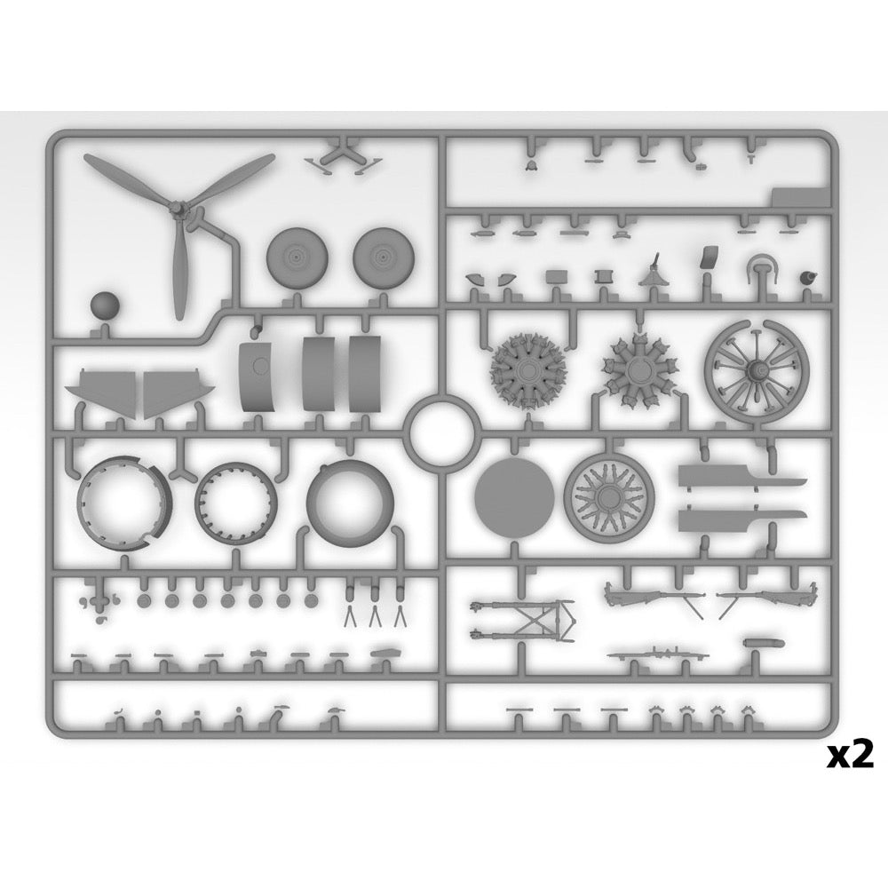 ICM 48352 1/48 HP.52 Hampden B.Mk.I WW II British Bomber 4823044411245