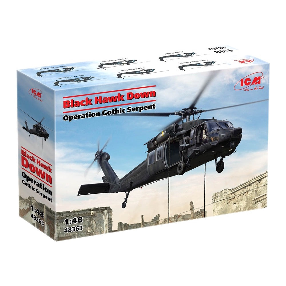 ICM 48363 1/48 Black Hawk Down. Operation Gothic Serpent