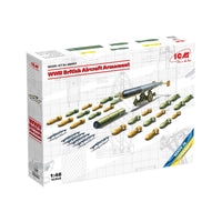 ICM 48407 1/48 WWII British Aircraft Armament 4823044409495