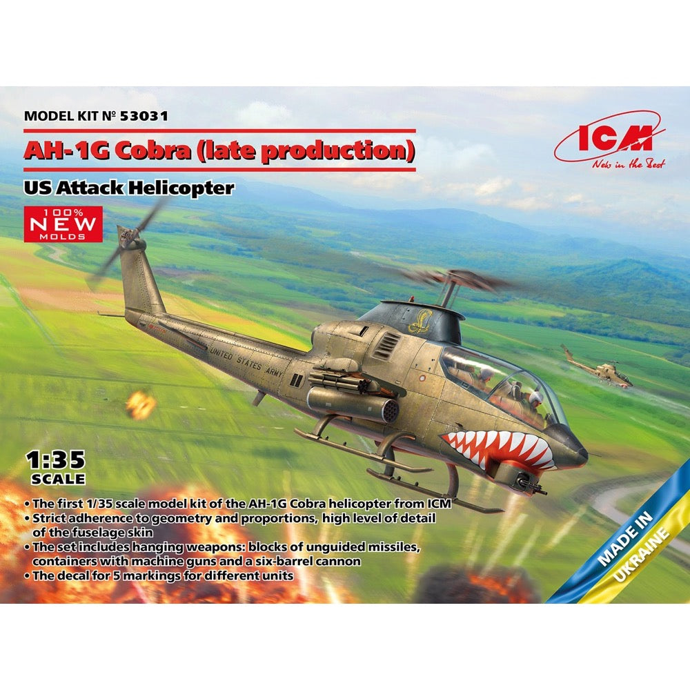 ICM 53031 1/35 Bell AH-1G Cobra Late Production