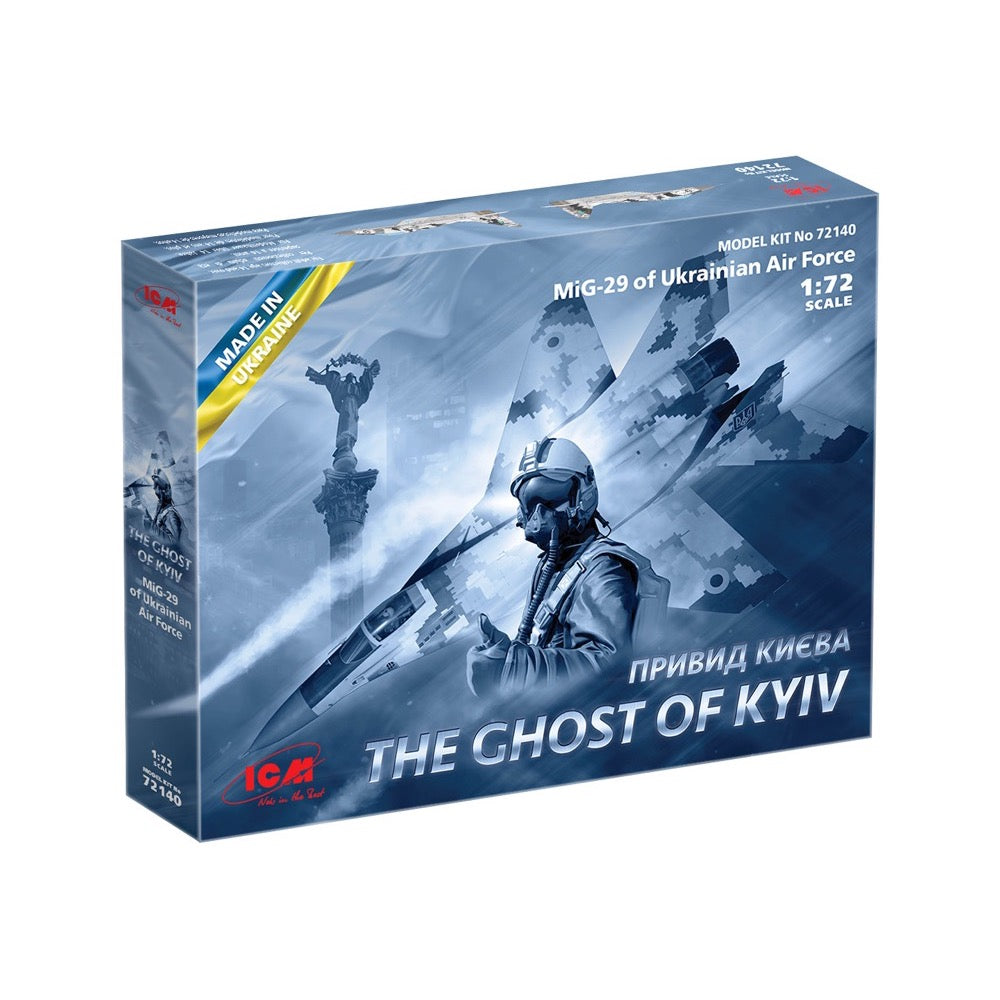 ICM 72140 1/72 The Ghost of Kyiv MiG-29 of Ukrainian Air Force