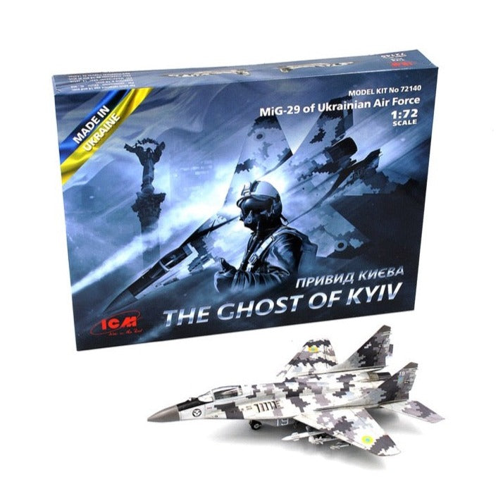 ICM 72140 1/72 The Ghost of Kyiv MiG-29 of Ukrainian Air Force