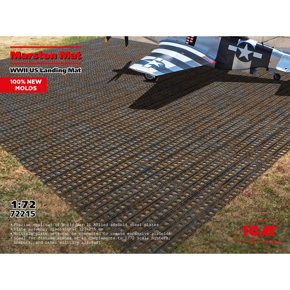 ICM 72215 1/72 US Marston landing mat 4823044411139