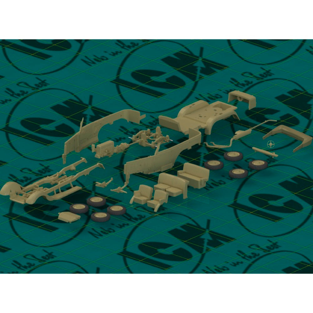 ICM 72471 1/72 G4 WWII German Staff Car (1935 prod) 4823044403547
