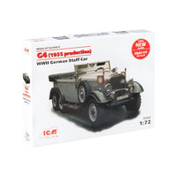 ICM 72471 1/72 G4 WWII German Staff Car (1935 prod) 4823044403547