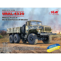 ICM 72708 1/72 URAL-4320 Military Truck of the Armed Forces of Ukraine 4823044409396