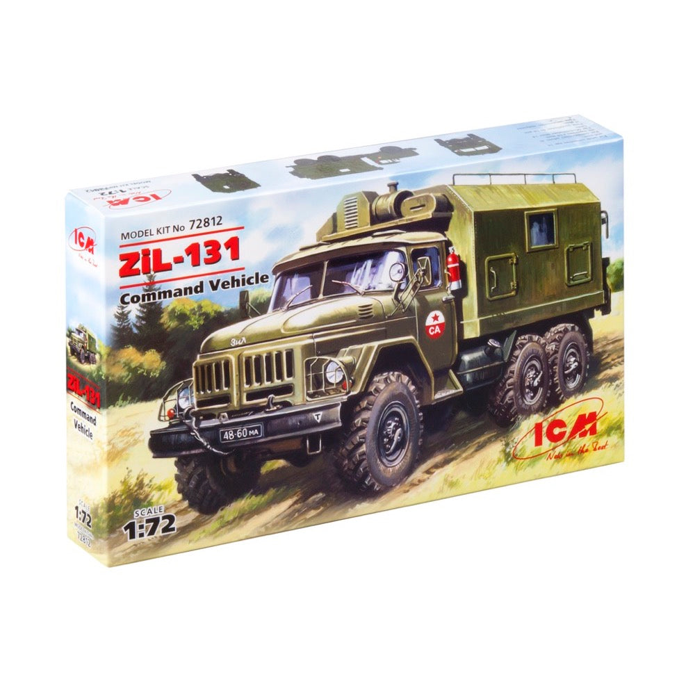 ICM 72812 1/72 ZiL-131 Command Vehicle 4823044400317