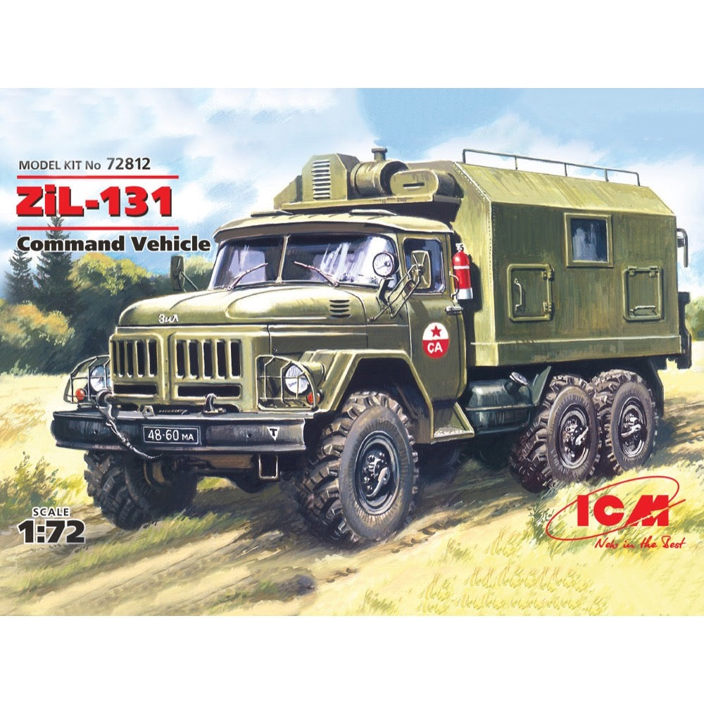 ICM 72812 1/72 ZiL-131 Command Vehicle 4823044400317