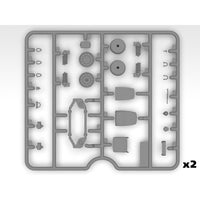 ICM DS3531 1/35 Drone Hunters Humvee M1097A2 Cargo Carrier, DShk & DShKMd crew 4823044411702