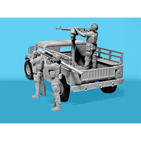 ICM DS3531 1/35 Drone Hunters Humvee M1097A2 Cargo Carrier, DShk & DShKMd crew 4823044411702