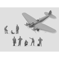 ICM DS4805 1/48 Airfield of the Luftwaffe Bomber Group