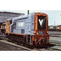 IDR Models HO F 206 VR Locomotive Red Wide Lining Without Buffers