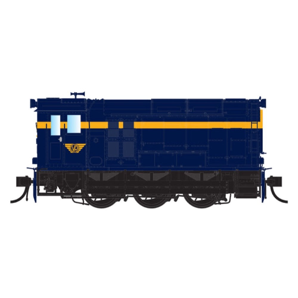 IDR Models HO F 215 VR Locomotive Blue With Air Horn Fitted