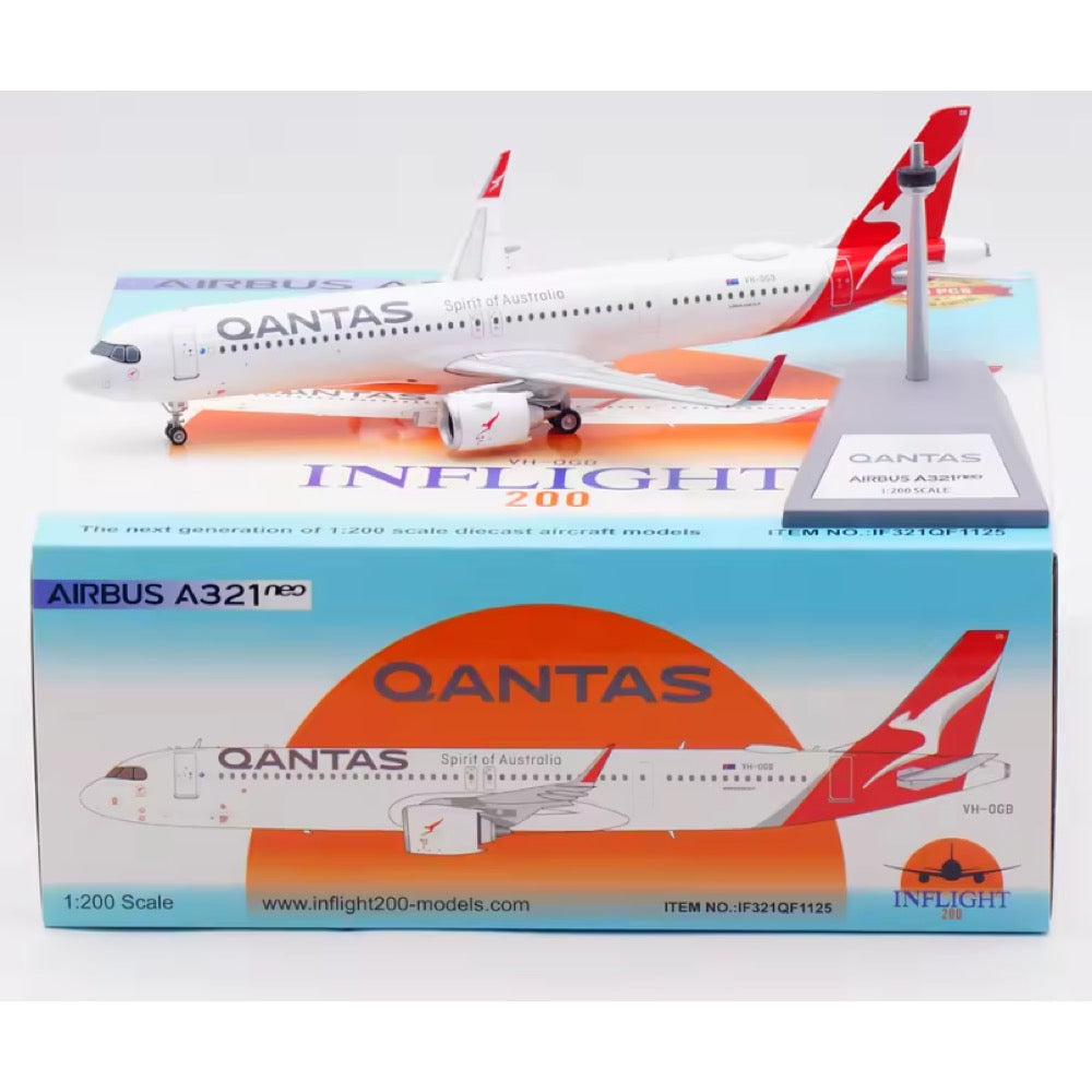 Inflight200 IF321QF1125 1/200 Qantas Airbus A321-271NY (A321neo XLR) VH-OGB