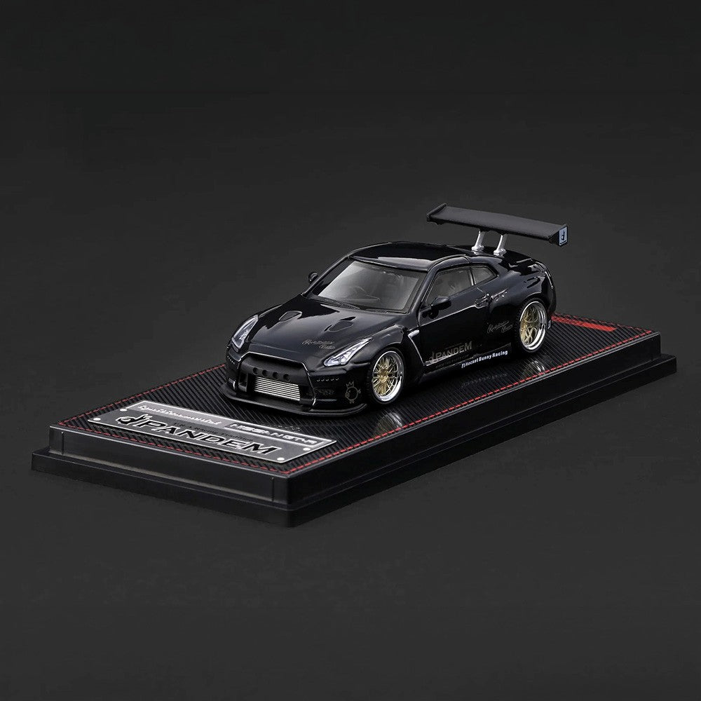 Ignition Model 1/64 PANDEM R35 GT-R Black Metallic