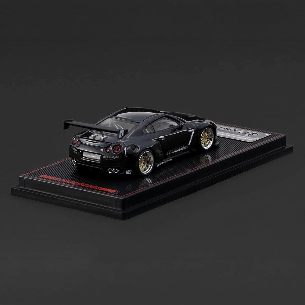 Ignition Model 1/64 PANDEM R35 GT-R Black Metallic