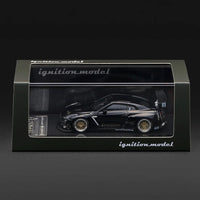 Ignition Model 1/64 PANDEM R35 GT-R Black Metallic