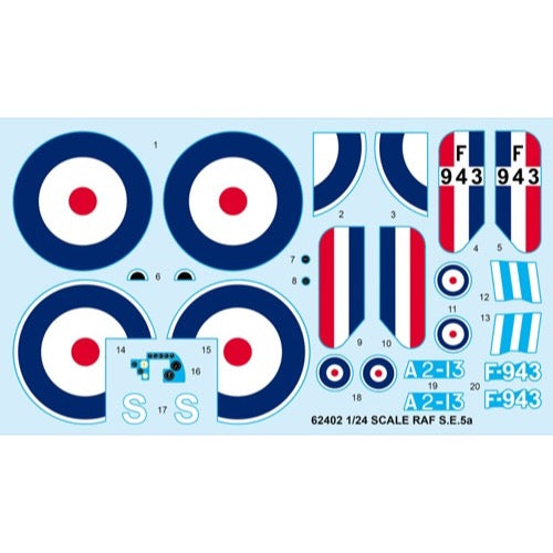 I Love Kit 62402 1/24 British RAF SE5 A WW1 Fighter
