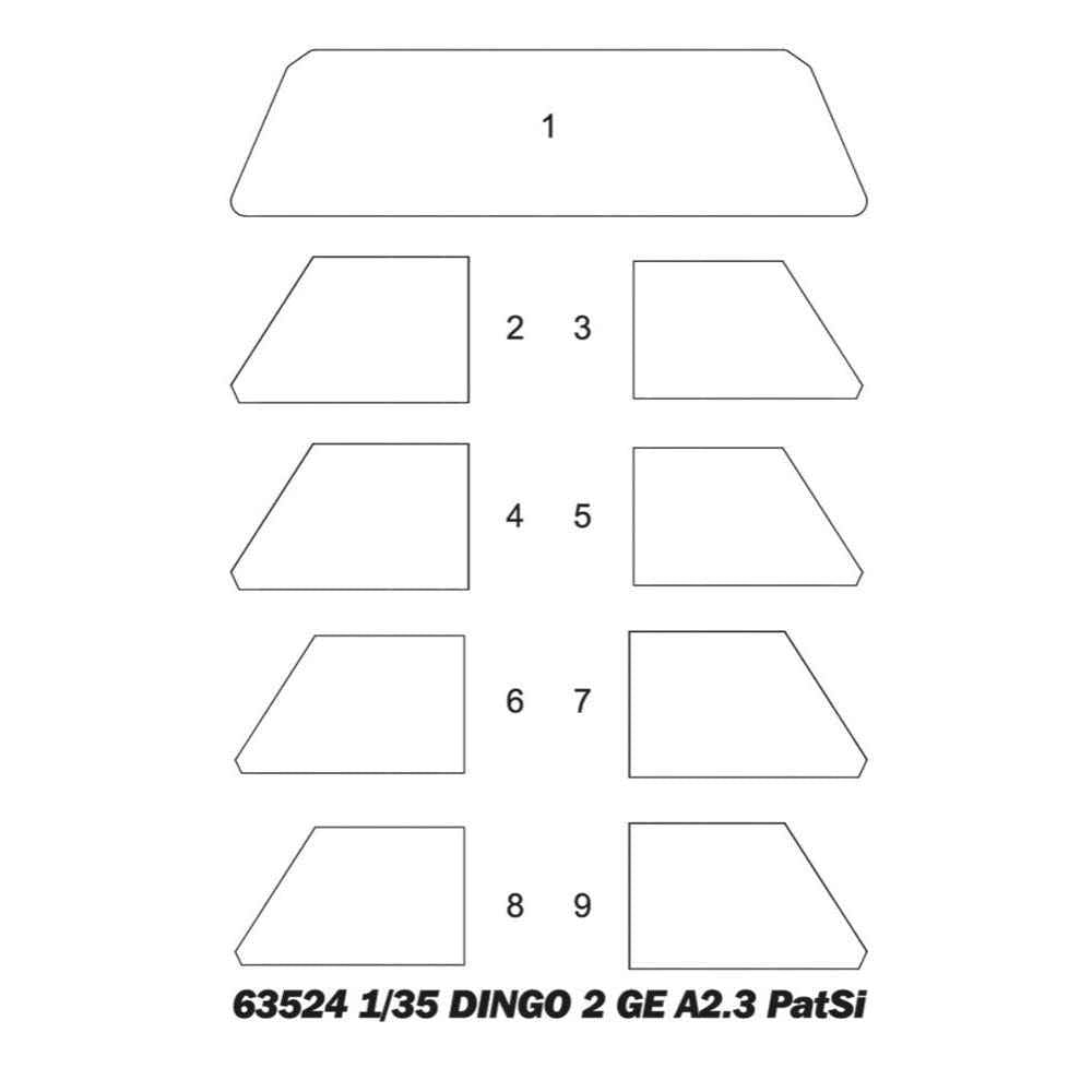 I Love Kit 1/35 DINGO 2 Protected Reconnaissance Vehicle Plastic Model Kit