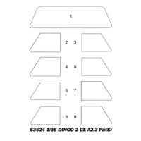 I Love Kit 1/35 DINGO 2 Protected Reconnaissance Vehicle Plastic Model Kit