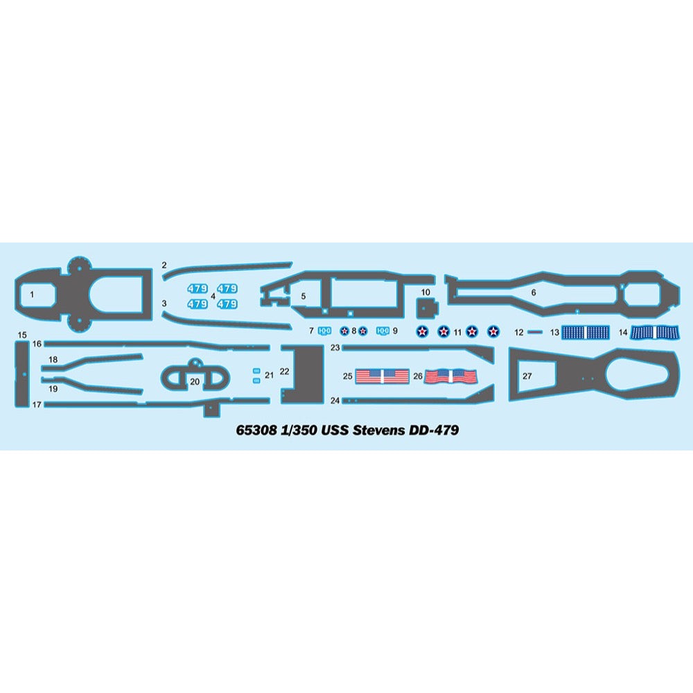 I Love Kit 65308 1/350 USS Stevens DD-479