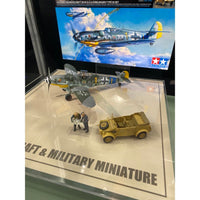Tamiya 25204 1/48 Messerschmitt Bf109 G-6 and Kubelwagen Type 82 Set