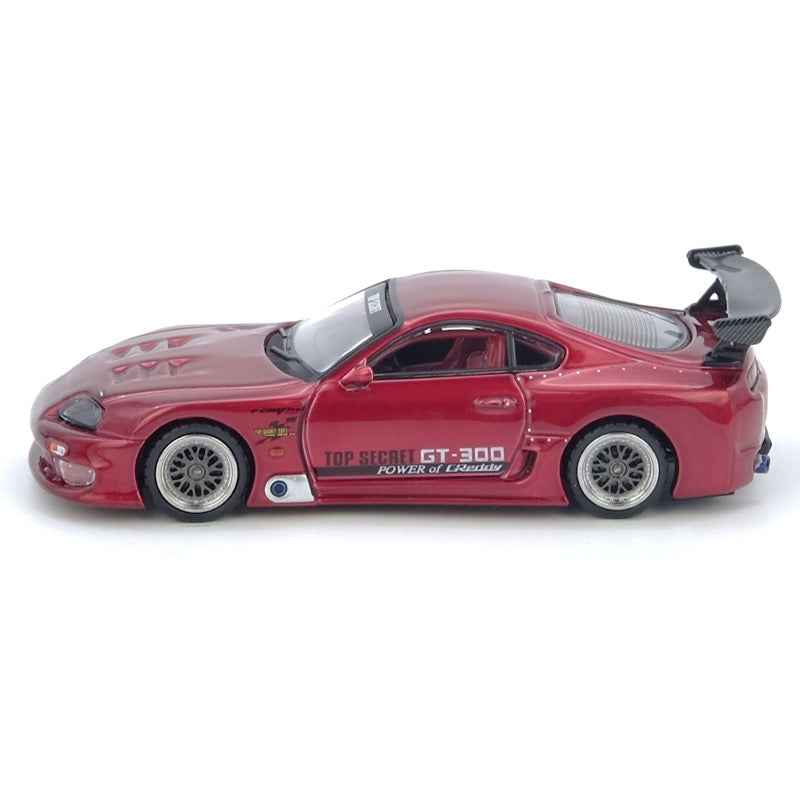 Inno 64-A80TS-RED 1/64 Toyota Supra A80 Top Secret Red