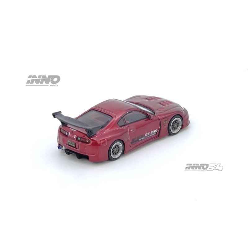 Inno 64-A80TS-RED 1/64 Toyota Supra A80 Top Secret Red