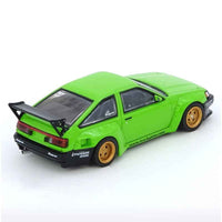 Inno 64-AE86PL-GRN 1/64 Toyota AE86 Levin Pandem Rocket Bunny Green