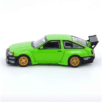 Inno 64-AE86PL-GRN 1/64 Toyota AE86 Levin Pandem Rocket Bunny Green