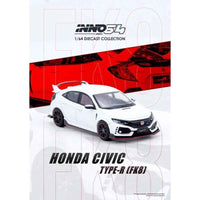 Inno 64-FK8-WHI 1/64 Honda Civic Type R FK8 White