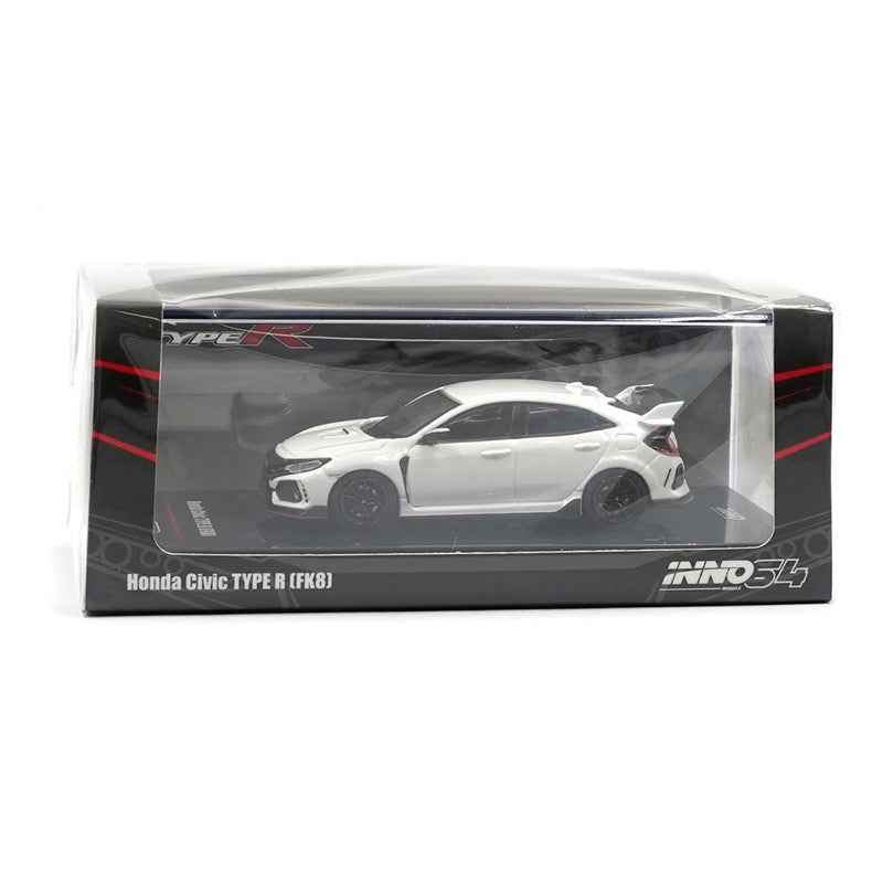 Inno 64-FK8-WHI 1/64 Honda Civic Type R FK8 White