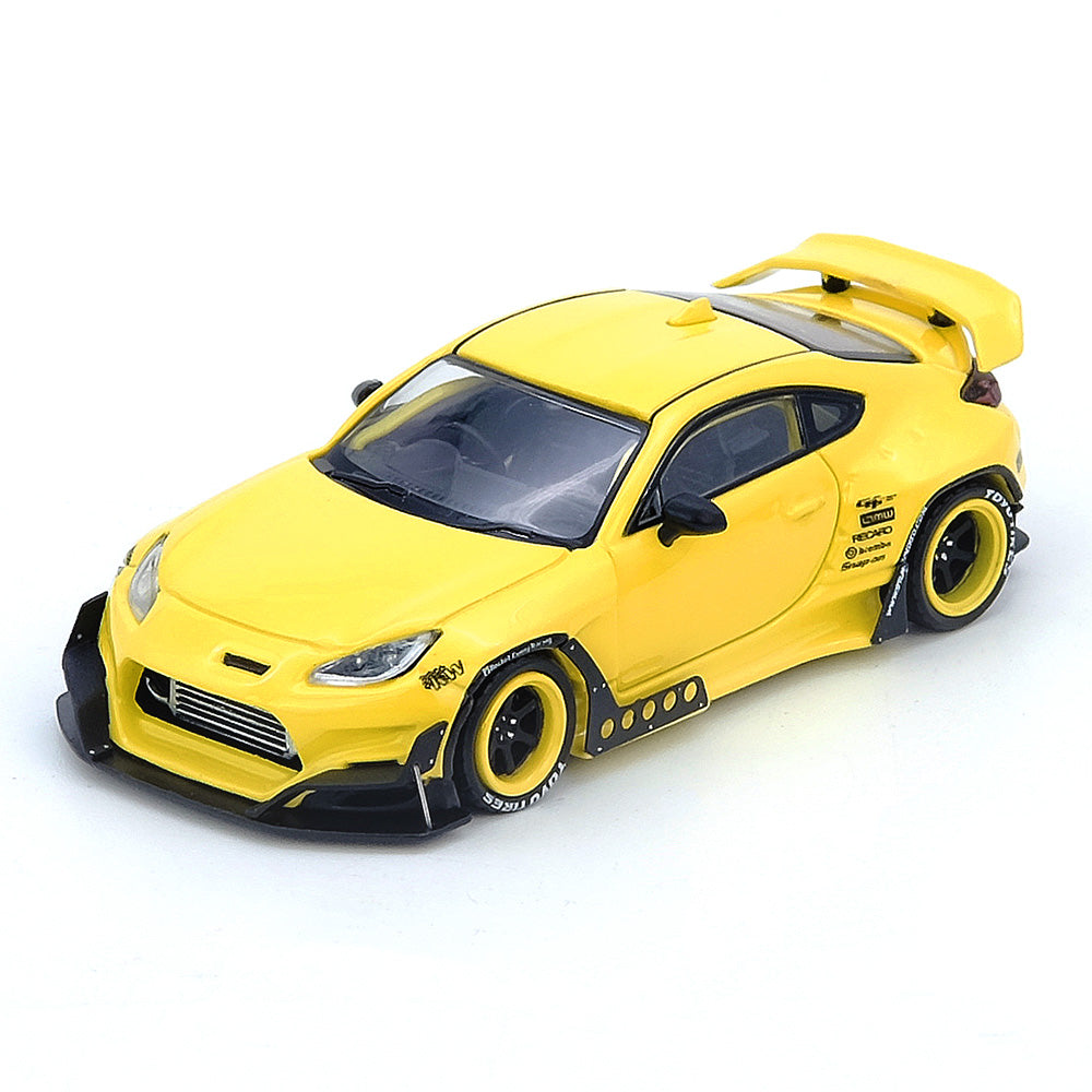 Inno 64-GR86P-YL 1/64 Toyota GR86 Pandem Yellow