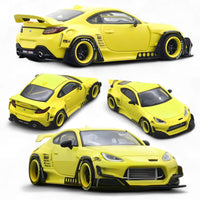Inno 64-GR86P-YL 1/64 Toyota GR86 Pandem Yellow