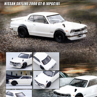 Inno IN64-KPGC10-WHI 1/64 Nissan Skyline 2000 GT-R KPGC10 White