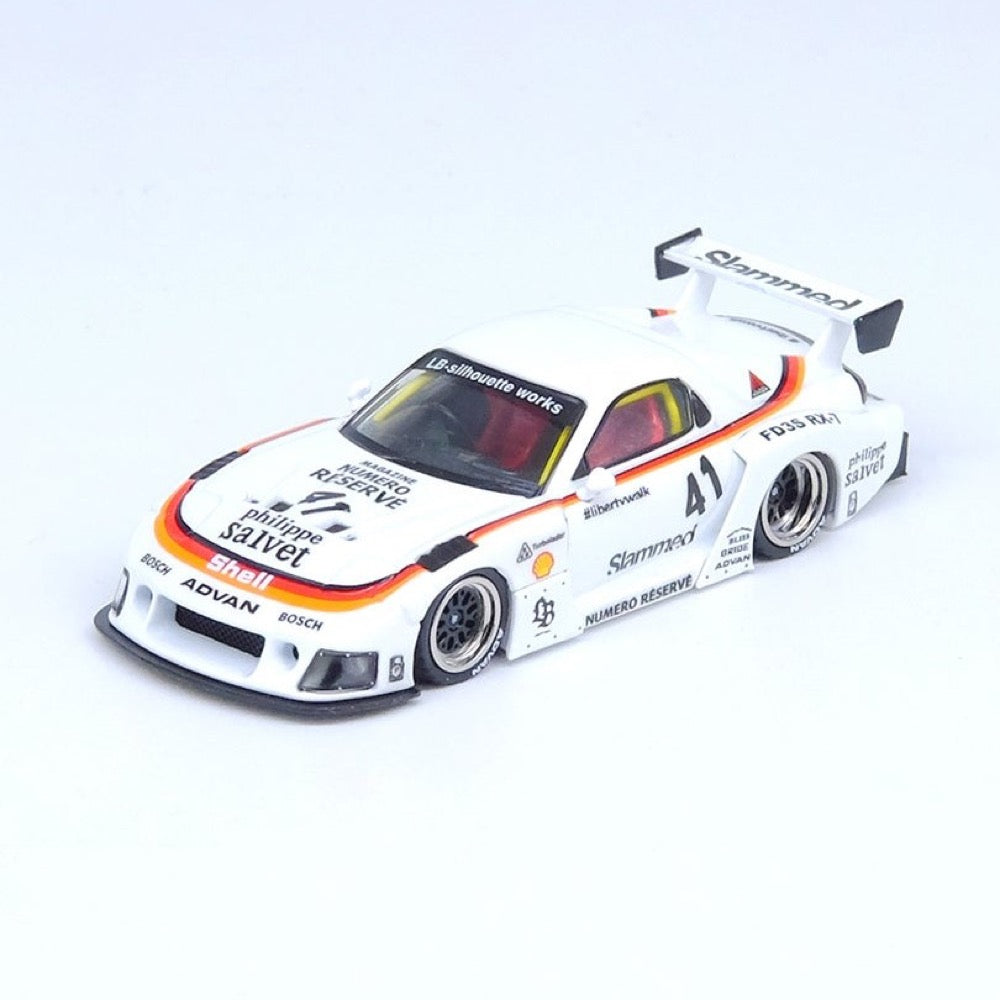 Inno 1/64 Mazda RX-7 FD3S LB-Super Silhouette White No.41