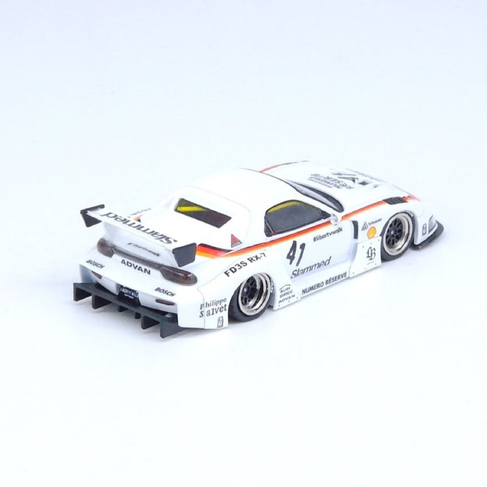 Inno 1/64 Mazda RX-7 FD3S LB-Super Silhouette White No.41