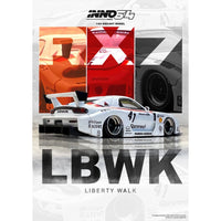 Inno 1/64 Mazda RX-7 FD3S LB-Super Silhouette White No.41